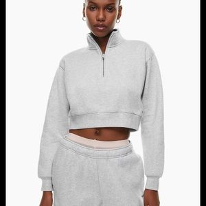 TNA quarter zip hoodie